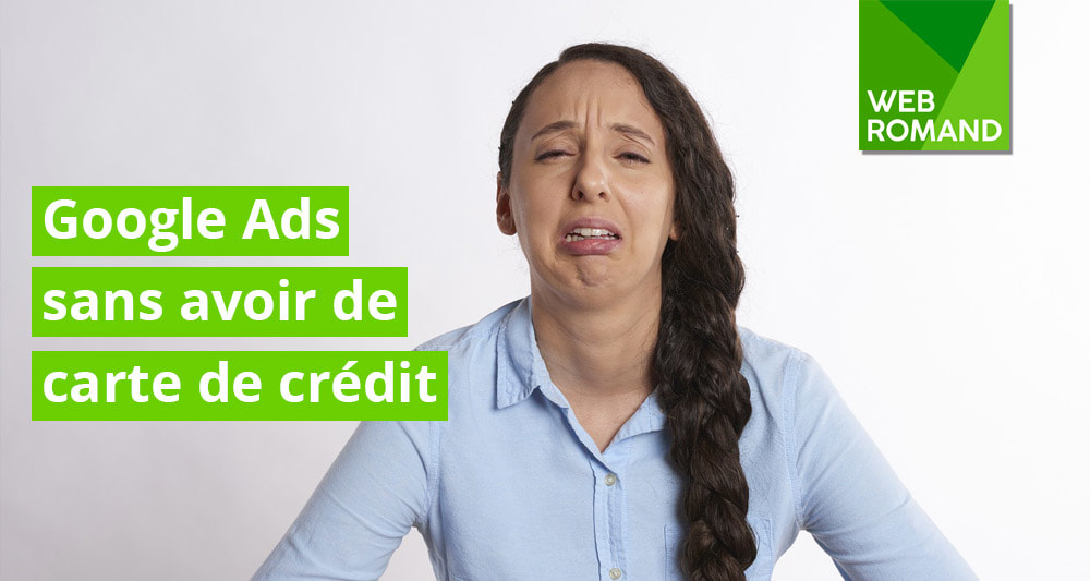Google Ads pas de carte de crédit