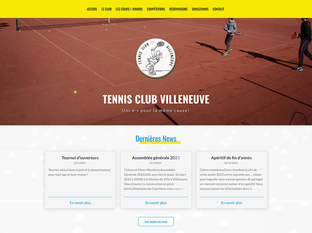 Tennis club Villeneuve